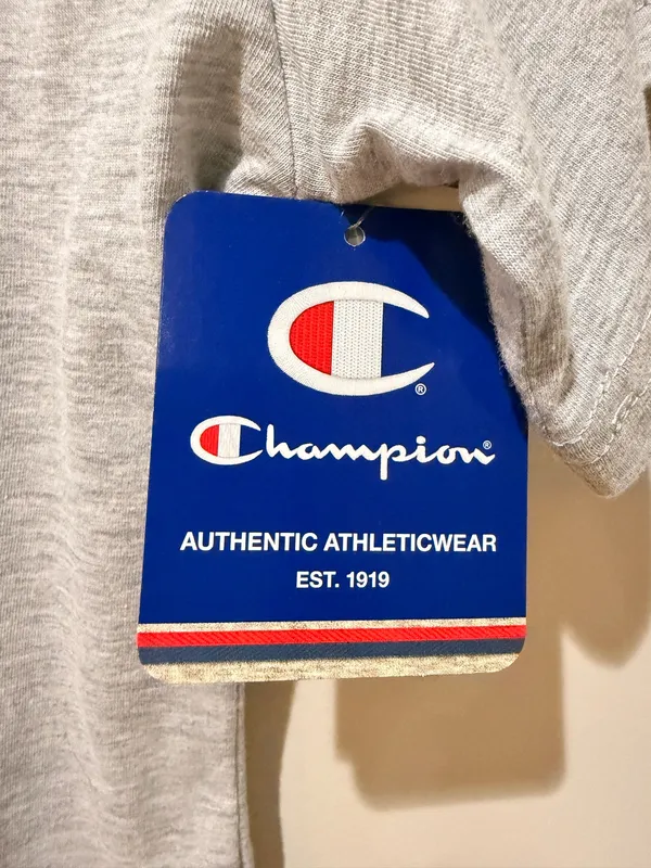 Champion Logo Oversized Shirt Lounge Athleisure Casual Y2K Summer Comfy Everyday - Image 3