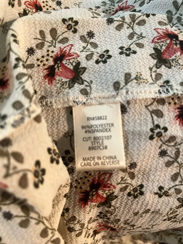 Max Studio Pink Floral Ruffle Wrap High-Low Dress size large (rm86) - Image 5