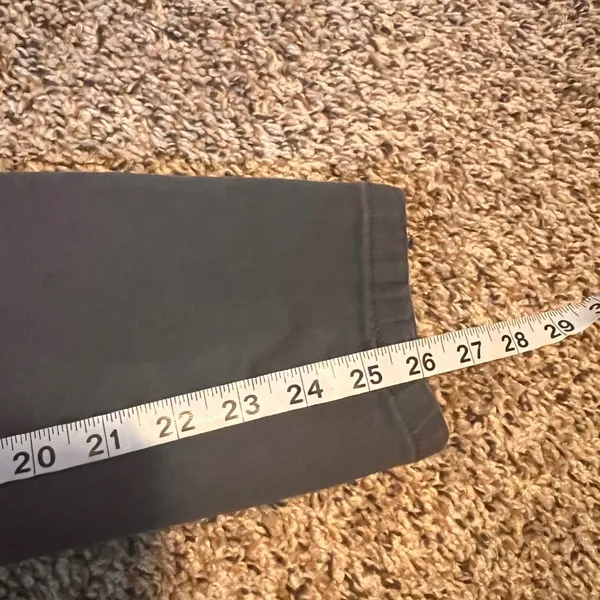 LOFT Women's Gray Skinny Fit Pants High Rise Button‎ Fly Size 4 - Image 6