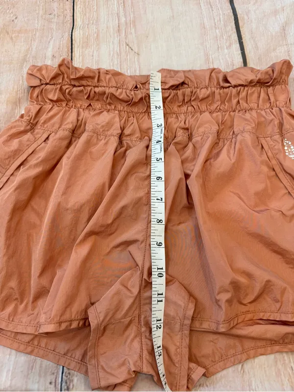 FP Movement Free People Womens Peach The Way Home Athletic Shorts Medium Pull On - Image 2