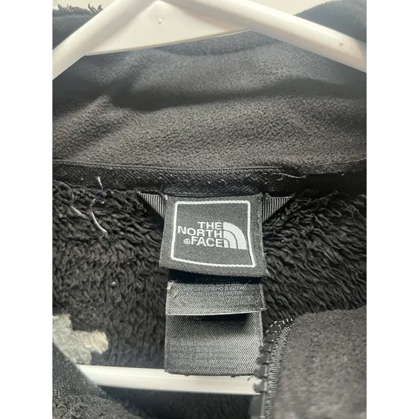 The North Face Jacket Womens Medium M Black Fleece Full Zip Hiking Preppy Osito - Image 3