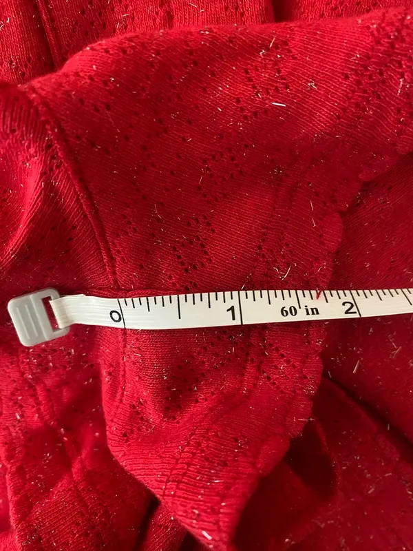 Victoria’s Secret PINK Red Sparkle Pajama Shorts - Image 6