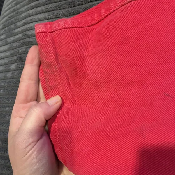 Guess by Georges Marciano Vintage Mid Rise Button Fly Red Jeans - Women's 29 - Image 3