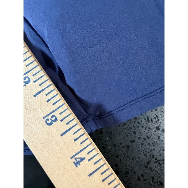 RM Richer Poorer Navy Blue Active Exercise Dress Cutout Crossback 1XL Pockets - Image 5