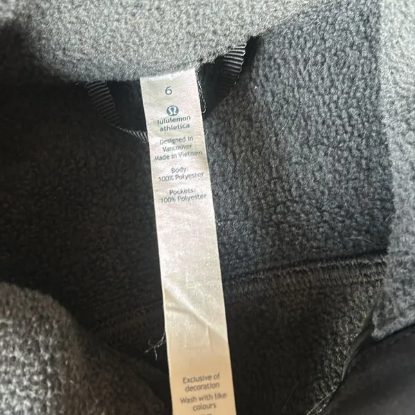 Lululemon It’s Fleecing Cold Full Zip Sweater Jacket Womens Size 6 - Image 6