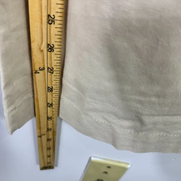 Ci‎ Sono Linen Blend Pants Womens XL Khaki Straight Leg Casual Beach Boho NWT - Image 6