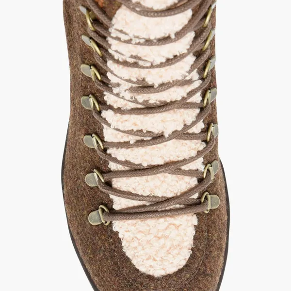 Kork-Ease NEW Elin High Pile Fleece Lug Sole Bootie - Image 6