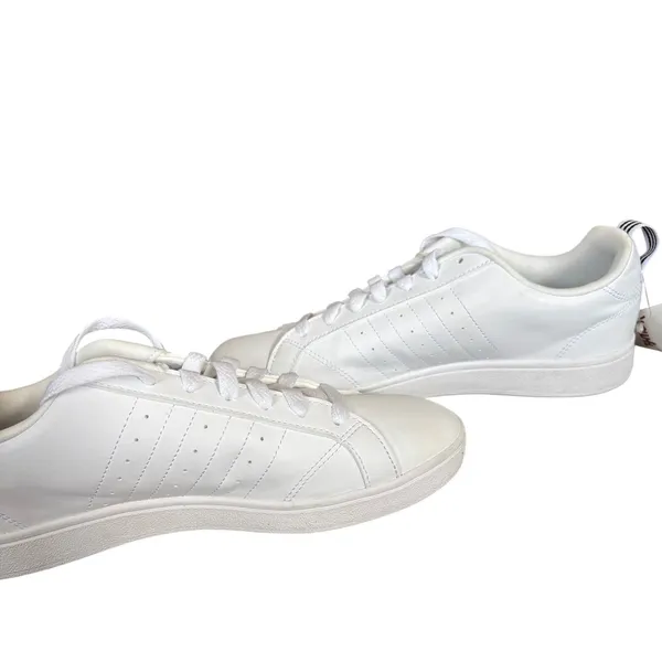Adidas VS Advantage Sneakers Men's Sz 8‎ white Black Casual - Image 6