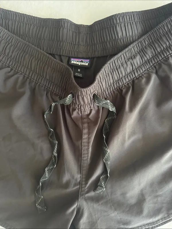 Patagonia Women’s Black Athletic Drawstring Shorts - Image 2