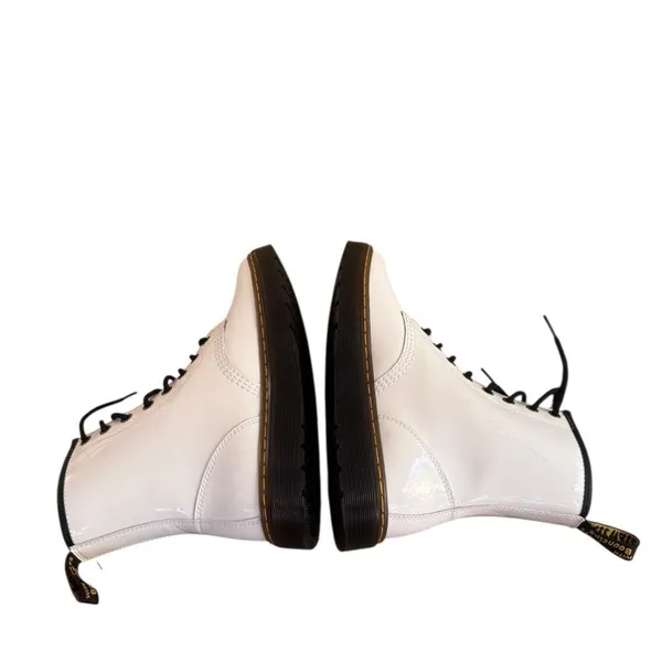 Dr. Martens Women's Zavala Combat Boots White 9 NEW - Image 6