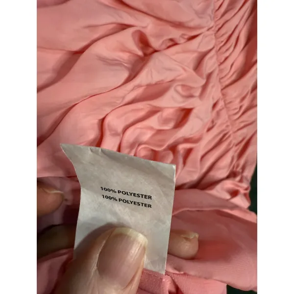 Ramy Brook Milena Strapless Ruched Eyelet Mini Dress Pink Tulip 10‎ NWT Designer - Image 10