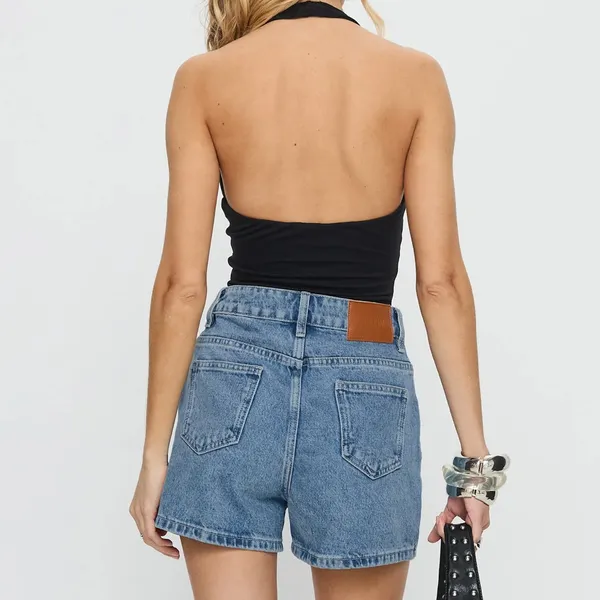 Princess Polly - Tropicana Shorts Denim - Image 4
