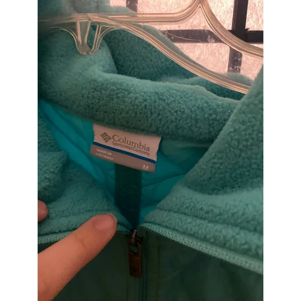 Columbia teal vest size medium - Image 2