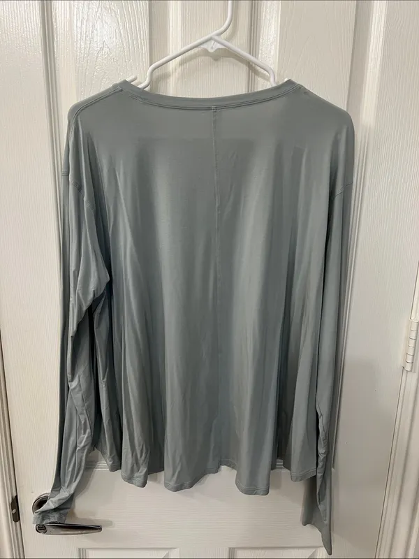 lululemon modal relaxed fit lounge Long Sleeve Tee - Image 2