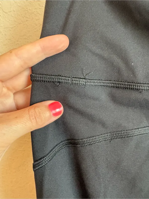 Lululemon Wunder Under High-Rise Tight 28" *Shine Black Size 4 - Image 7