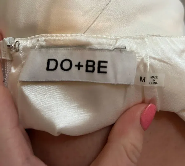 DO+BE White boutique mini skirt - Image 4