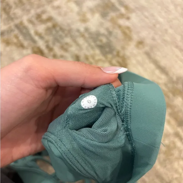 Lululemon Teal Sports Bra - Image 3