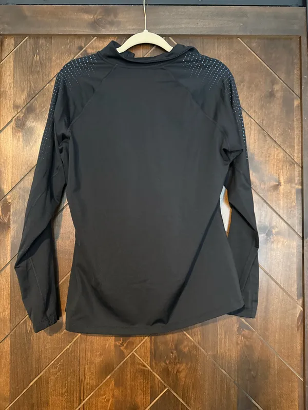 Nike Dri-Fit Quarter-Zip Pullover Black - Image 3