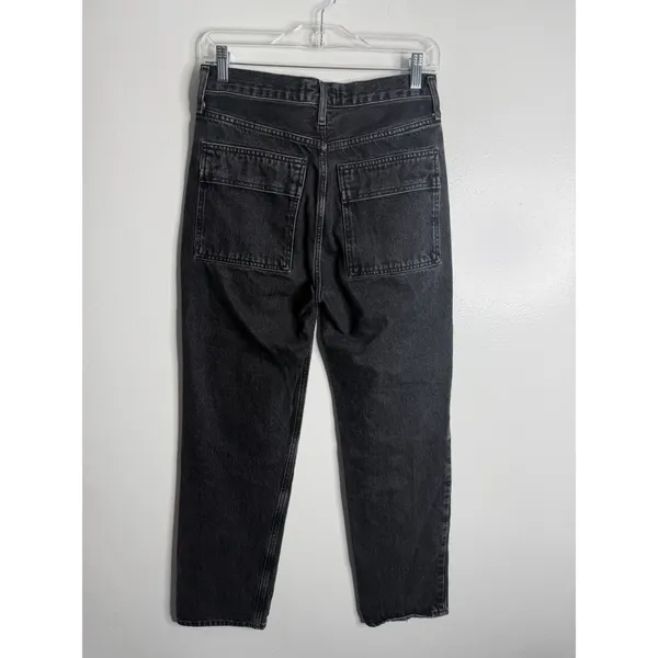 AGOLDE Cooper Cargo Straight Jean Faded Black Size‎ 25 Edgy Modern Classic - Image 4