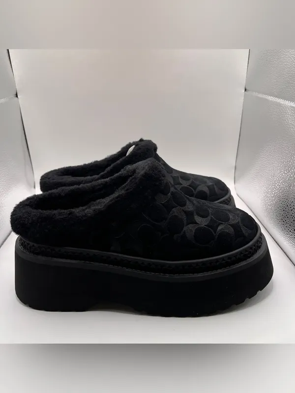 NWB Coach Women's Cecelia Slip-On Platform Clogs size 7 - Image 3