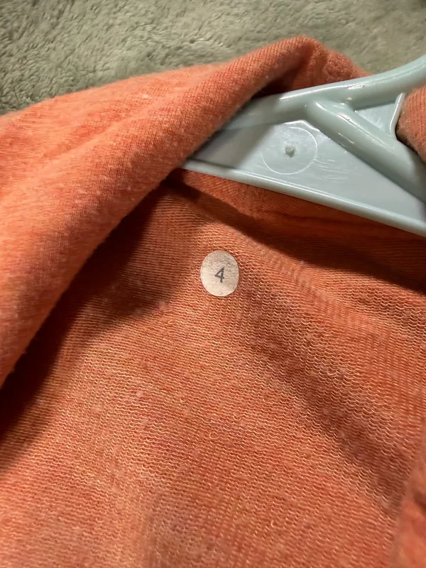 Lululemon Dance Pulse Wrap Cardigan Peach size 6 - Image 4