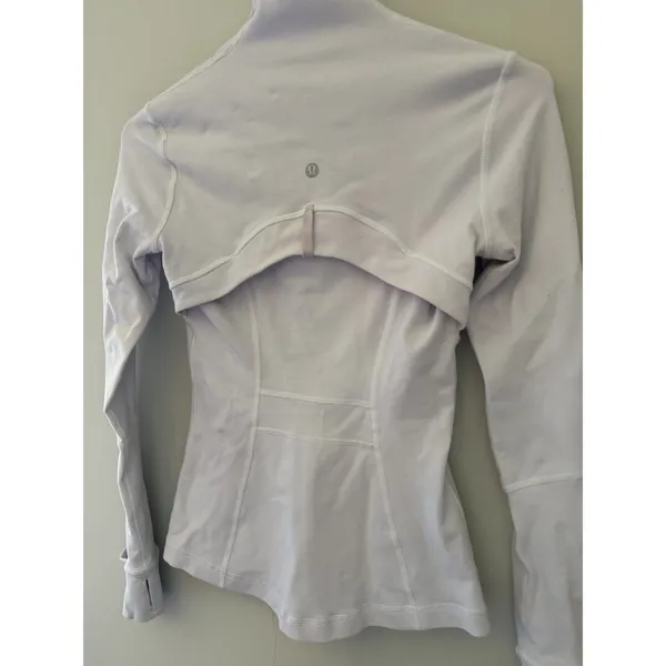 Lululemon Define Jacket Womens Size 2 Light Purple Full Zip Thumbholes - Image 10