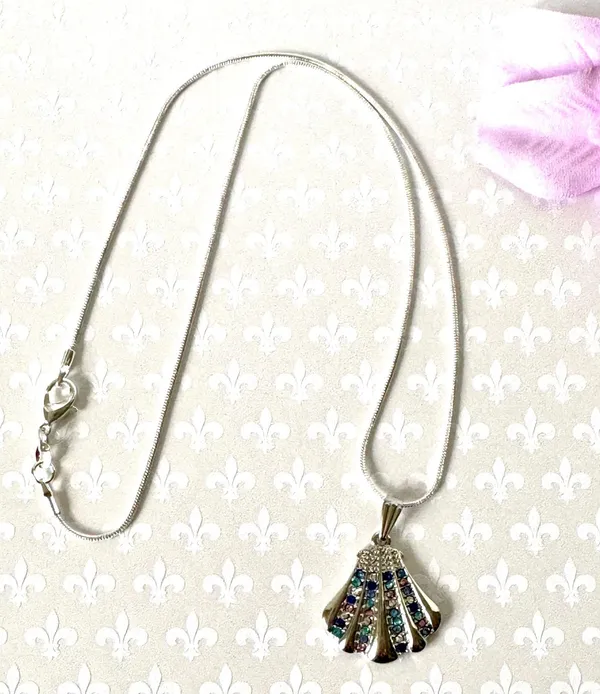 Sterling Silver Seashell Necklace - Image 3