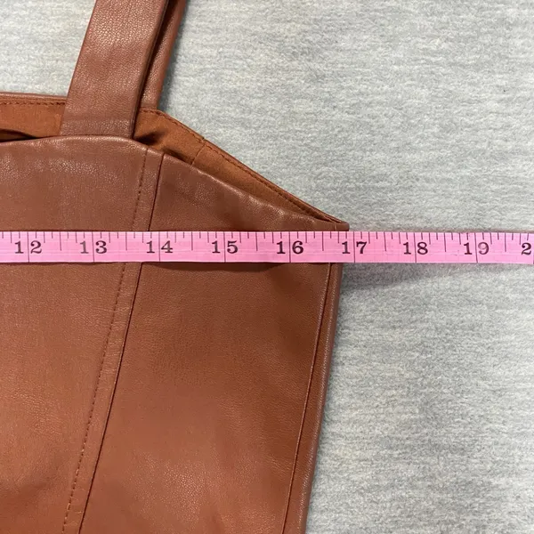 Jason Wu Faux‎ Leather Corset Top Copper Brown Sleeveless Bustier Sz S Coquette - Image 7
