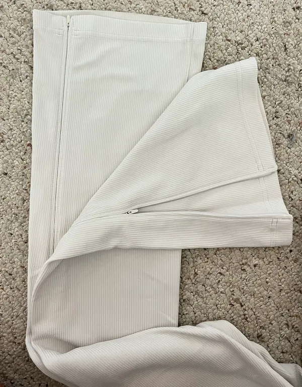Lululemon ribbed softstreme flare pants - Image 6