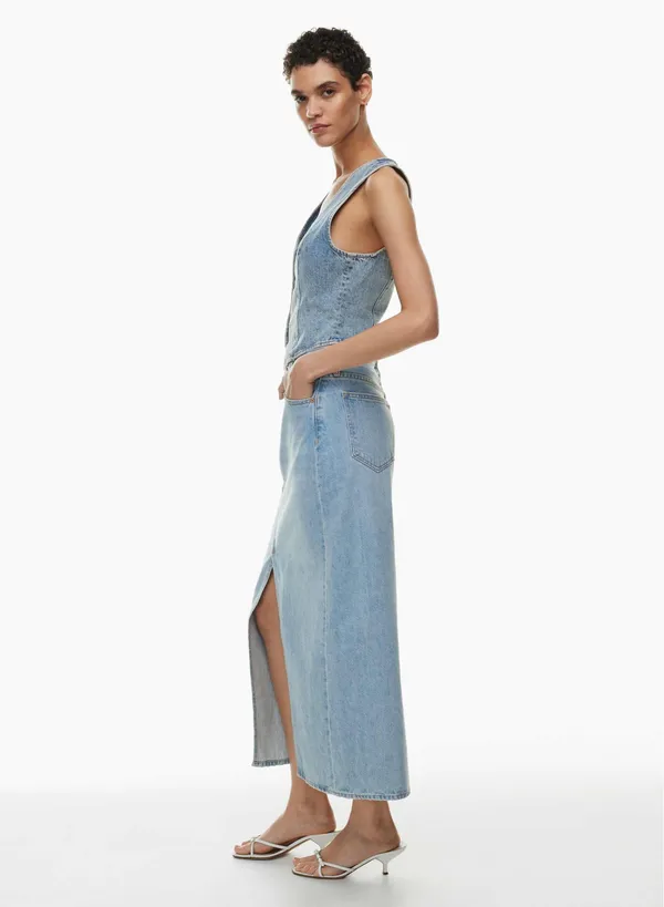 Aritzia Denim Forum Vintage The '90s Maxi Denim Skirt - Image 4