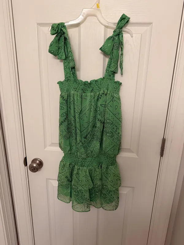 Amanda Uprichard Green Dress - Image 2