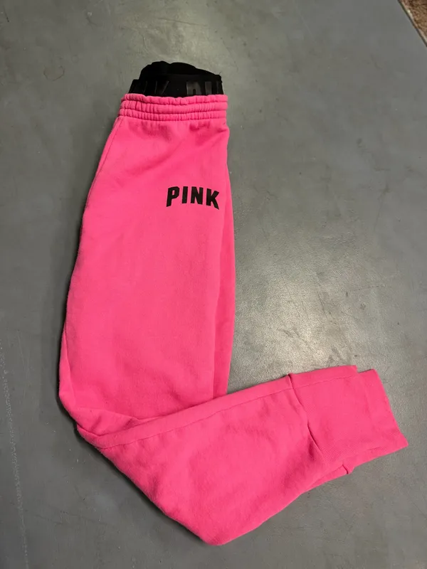 PINK Victoria's Secret Sweatpants Jogger Pink - Image 5