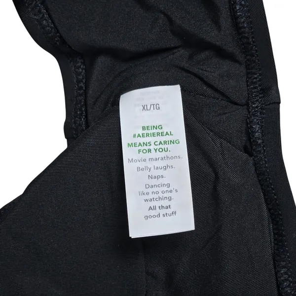 Aerie‎ Scoop Bikini Top Black XL NWT - Image 5