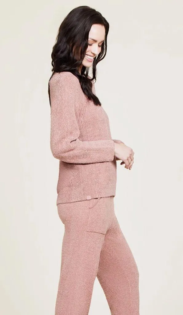 Barefoot Dreams - CozyChic Lite Rib Blocked Pullover - Image 2