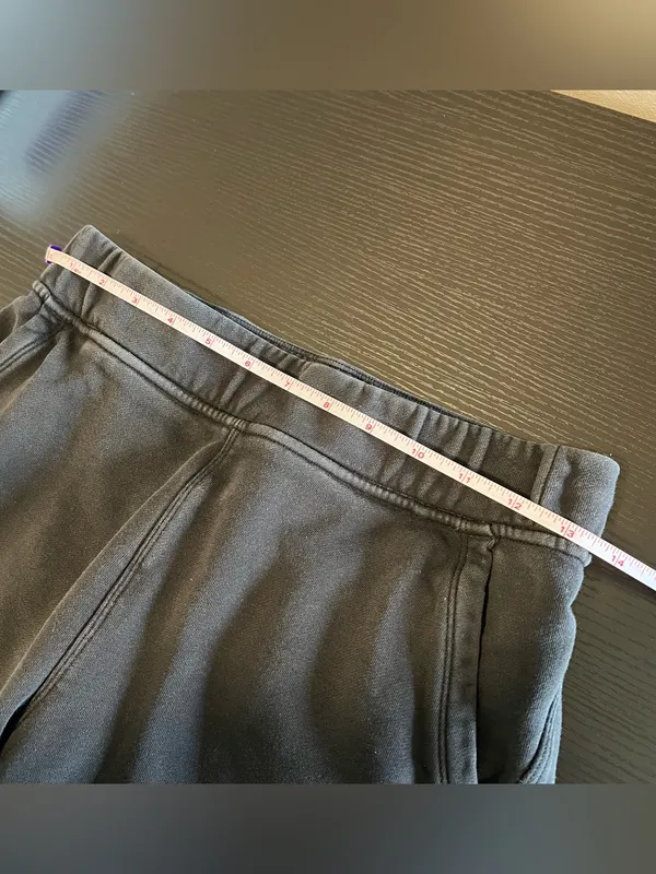 Lululemon Relaxed High Rise‎ Black Joggers Sweatpants Women’s 4 - Image 8