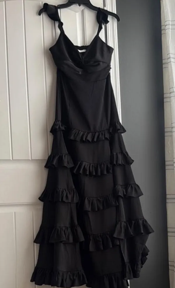 Altar'd State black maxi Dress - Image 2
