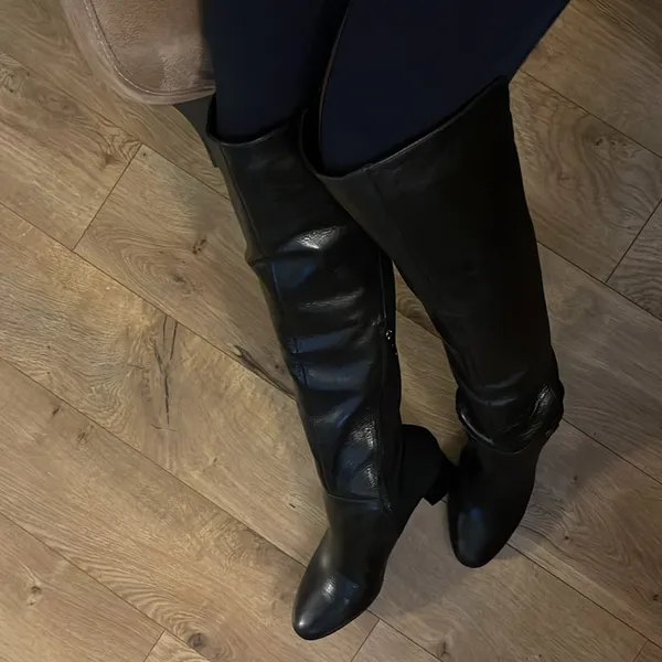 Karl Lagerfeld Over the knee leather boots - Image 2