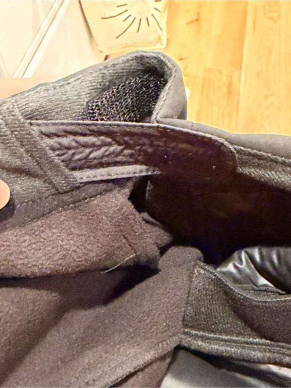 The North Face Women's Black Softshell fleece lined Snow Pants large - Image 7