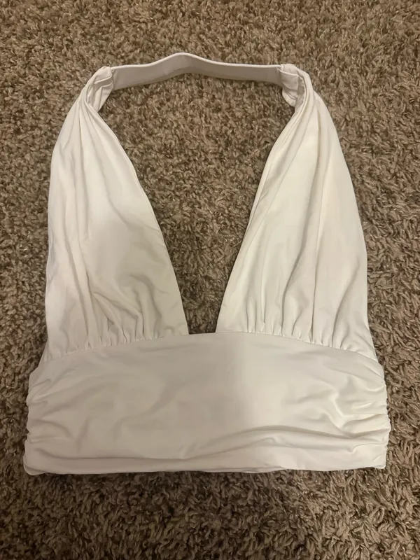 Princess Polly Halter Top White - Image 2