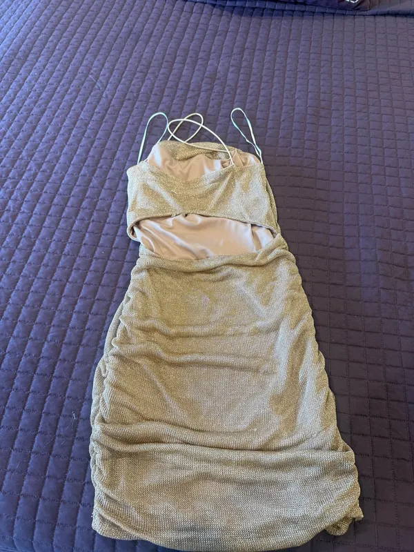 Champagne Hello Molly Dress Mini - Image 2