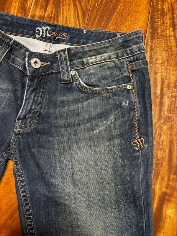 Miss Me Rare Cowhide  Jeans - Image 8