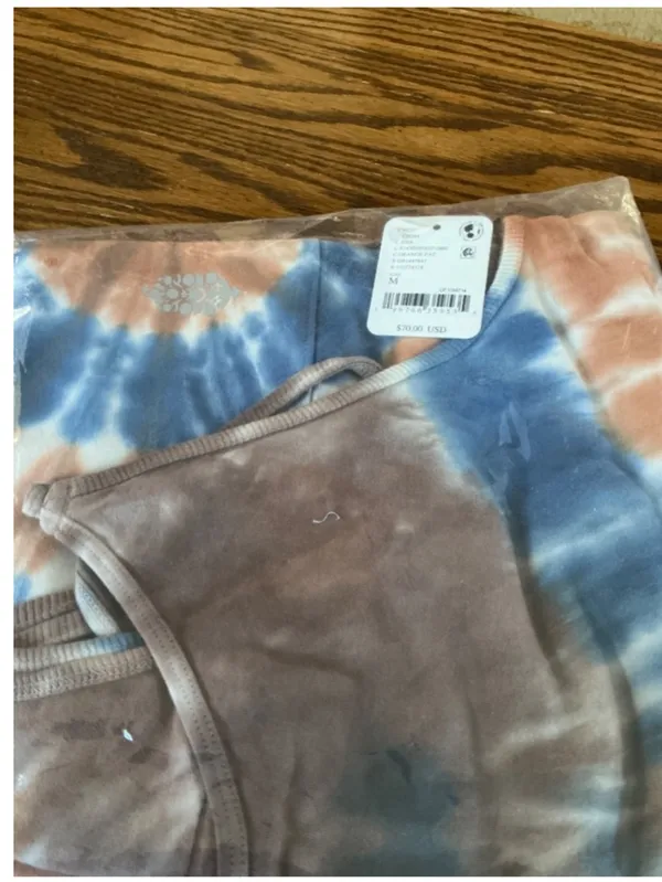 FP Movement by FP Hot Shot Printed Romper in BDRC sz M NWT $70R - Image 6