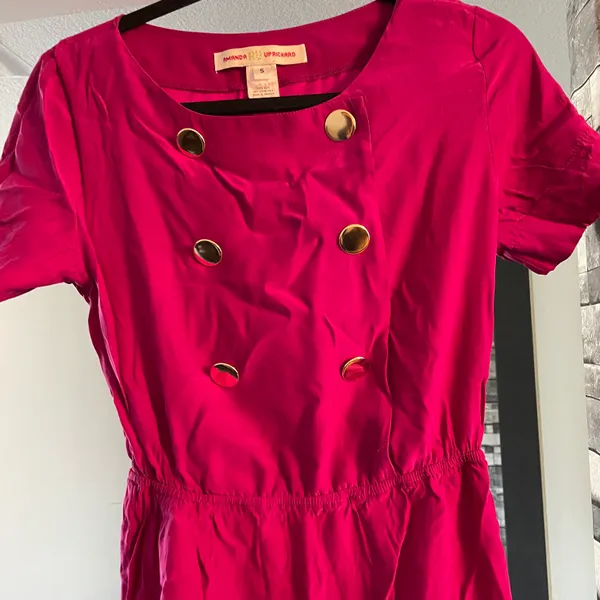 retro pink dress - Image 3