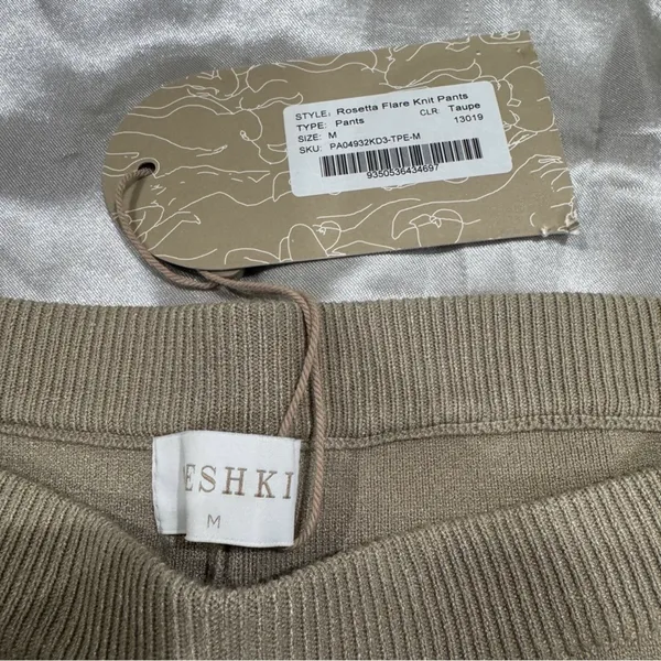 Meshki Knit Pants Quiet Luxury Elevated Chic Minimalist Tailored Scandi - Image 9