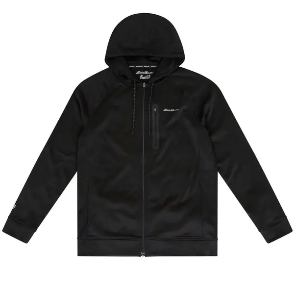 Eddie Bauer Men’s Performance Full Zip Hoodie Black Size XL Soft Comfortable - Image 3
