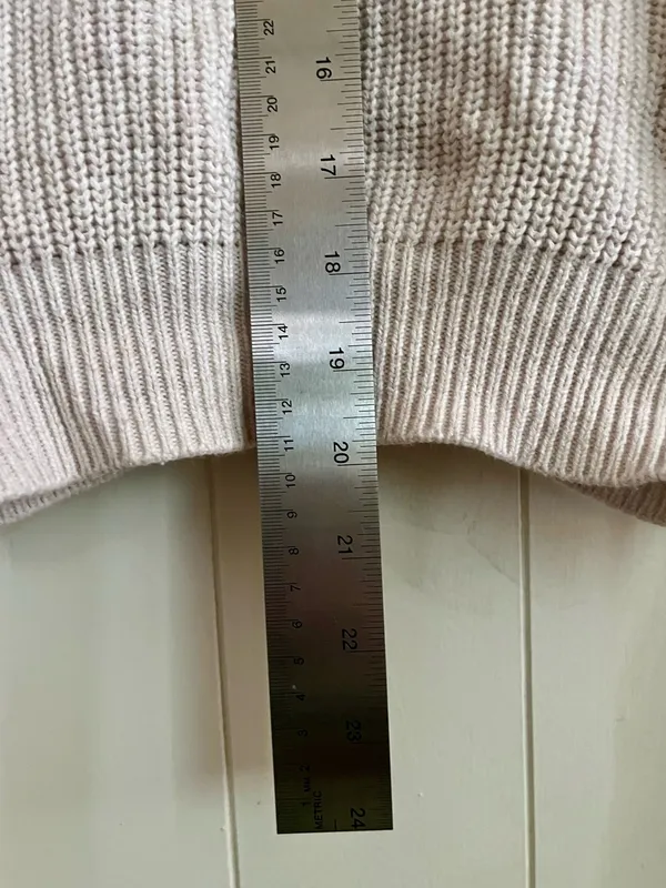bp Neutral Ribbed Button-Down Cardigan - Image 9