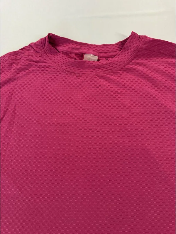 Calia by Carrie | Large | Magenta Waffle Long Sleeve - Image 3
