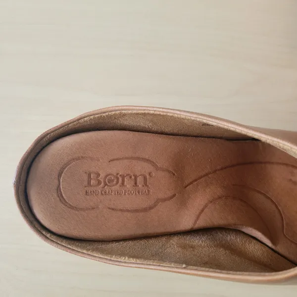 Born tan mules size 9 boho hippie western - Image 5