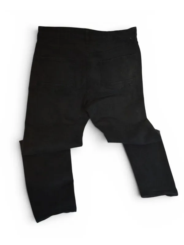 Cotton On Men's Black Tapered Leg Jeans Size 30 Stretch Denim Casual Pants - Image 2