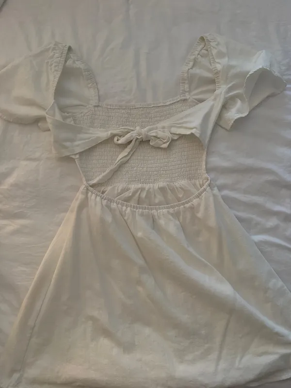Princess Polly Dress White Mini - Image 3